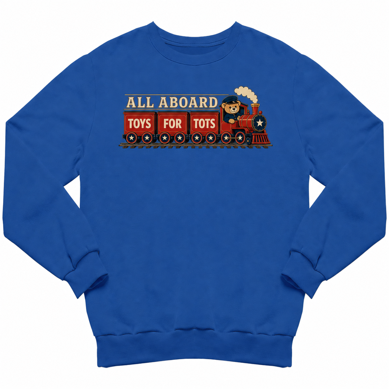 TFT ALL ABOARD SWEATSHIRT - Royal