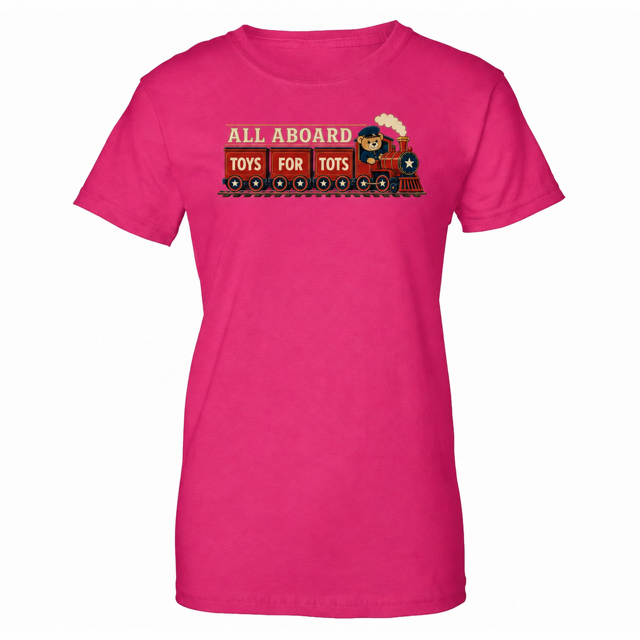 TFT ALL ABOARD WOMEN'S T-SHIRT - Pink