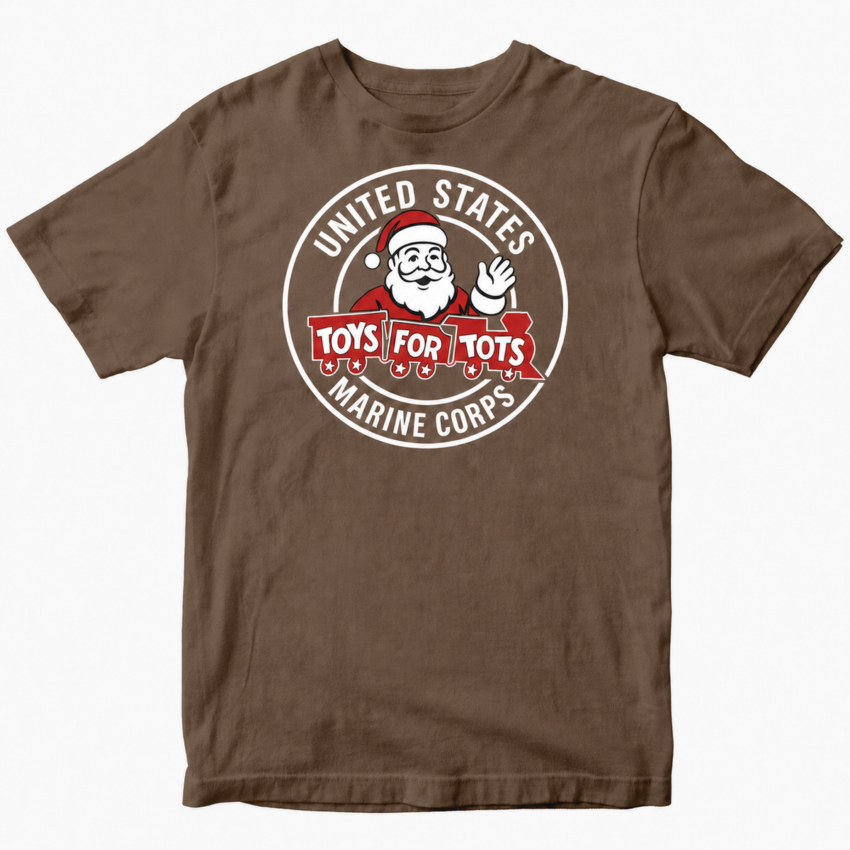 TFT Circle Santa T-Shirt - COYOTE