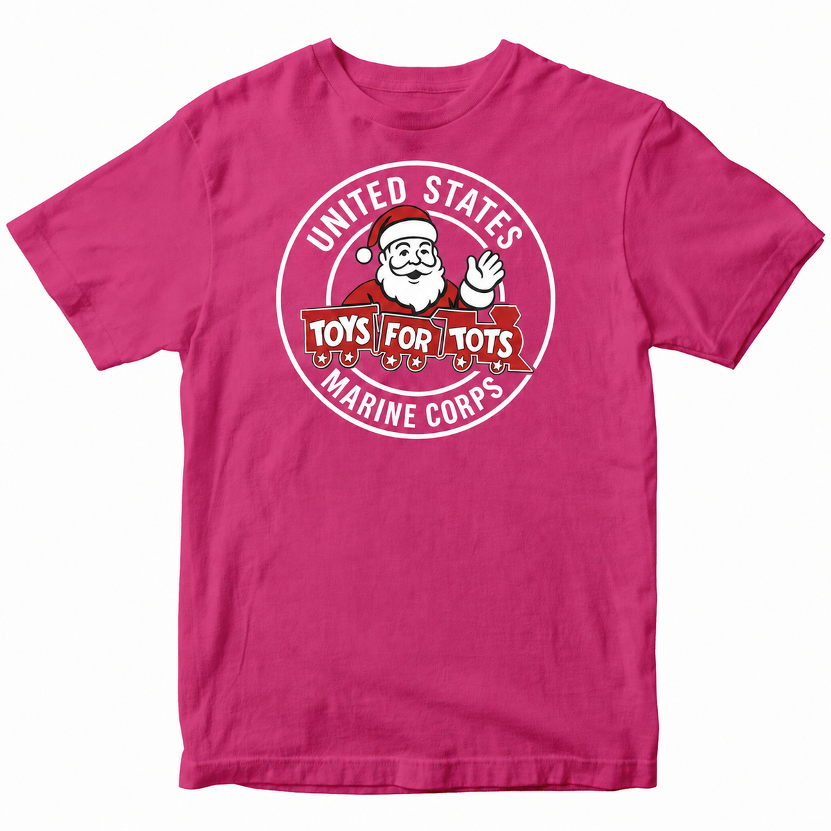 TFT Circle Santa T-Shirt - PINK