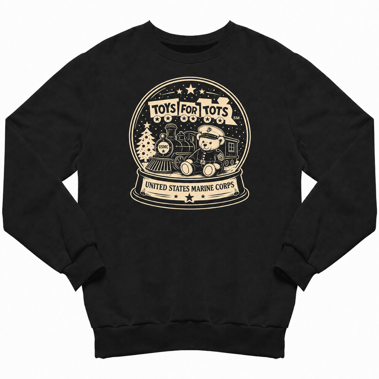 TFT Snow Globe sweatshirt - black