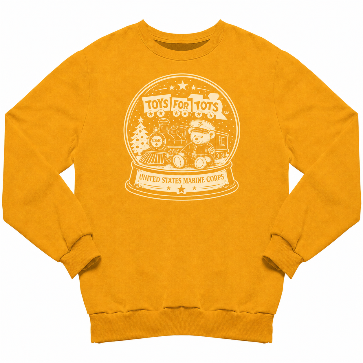 TFT Snow Globe sweatshirt - gold