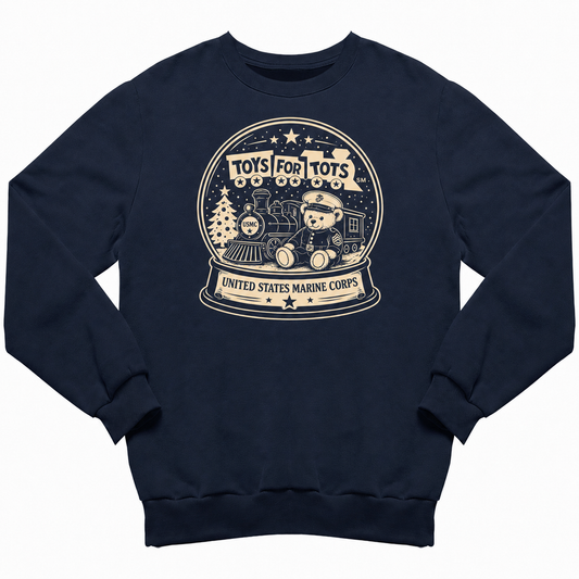 TFT Snow Globe sweatshirt - navy