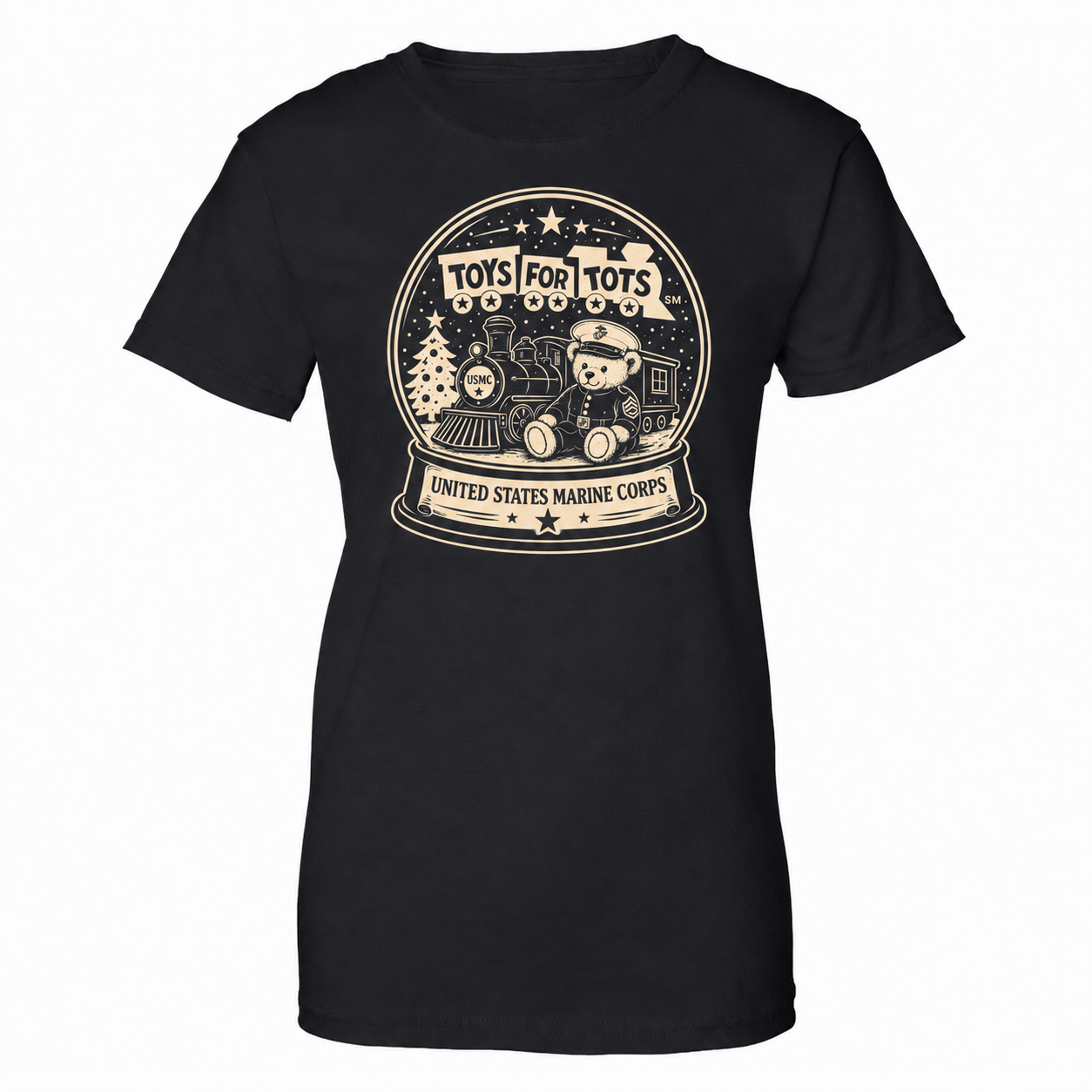 TFT Snow Globe women's T-shirt - black