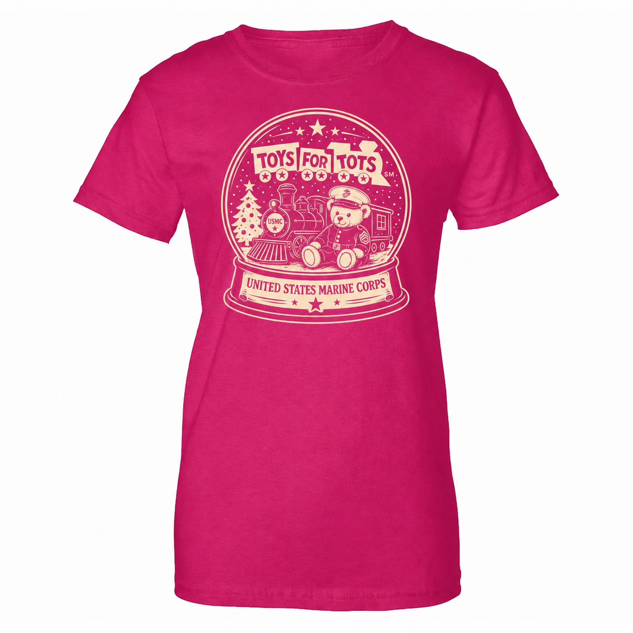 TFT Snow Globe women's T-shirt - pink