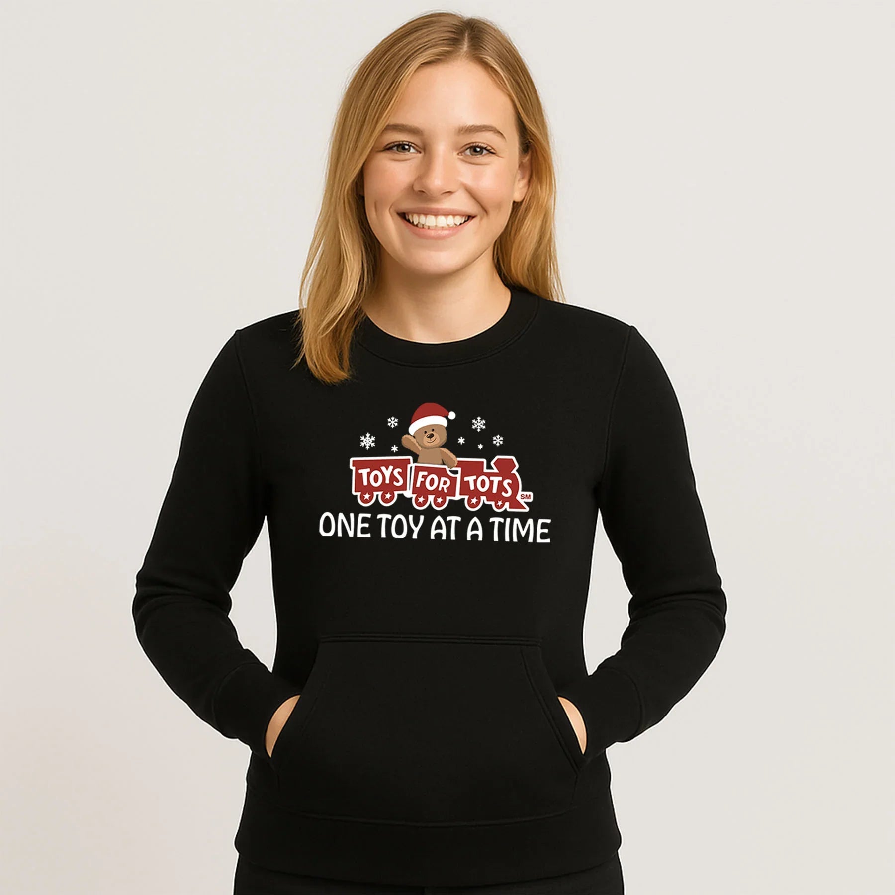 Pocket Sweatshirts with One Toy at a Time - TFT GIFT SHOP